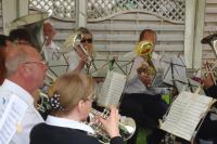 Band at Hampsthwaite Feast 2010 - click for full size image