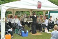 The band in full flow - click for full size image The band in full flow - click for full size image